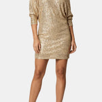 Aella – One Shoulder Mini Sequin Dress