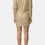 Aella – One Shoulder Mini Sequin Dress