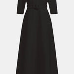 Amabel – Off-Shoulder Half Sleeve A-Line Maxi Dress