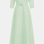 Amabel – Off-Shoulder Half Sleeve A-Line Maxi Dress