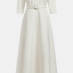 Amabel – Off-Shoulder Half Sleeve A-Line Maxi Dress