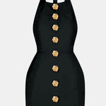 Becci – Backless Halter Mini Dress