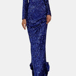 Gabby - Off-Shoulder Sequin Mermaid Evening Dress