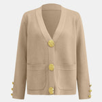 Giorgia - Knit Cardigan & Wide-Leg Pants Set