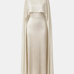 Zahira – Cape Overlay Modest Chiffon Dress