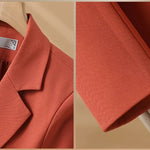 Camellia One-Button Blazer