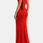 Veronique – Knotted Sleeveless Long Dress